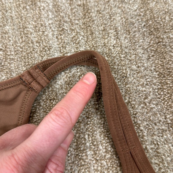 Buffbunny Collection Luxe Bralette Cloud Cocoa Brown Women Size Small - Picture 7 of 10